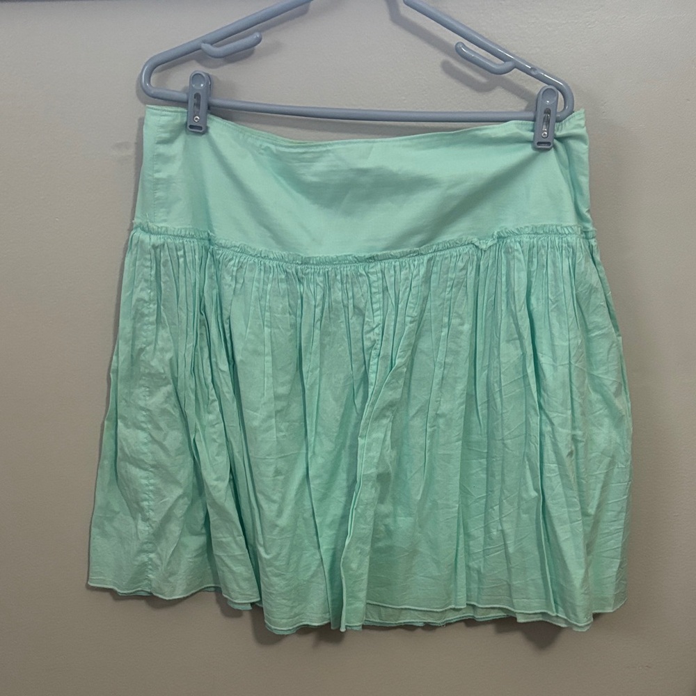 GAP Light Green A-Line Skirt